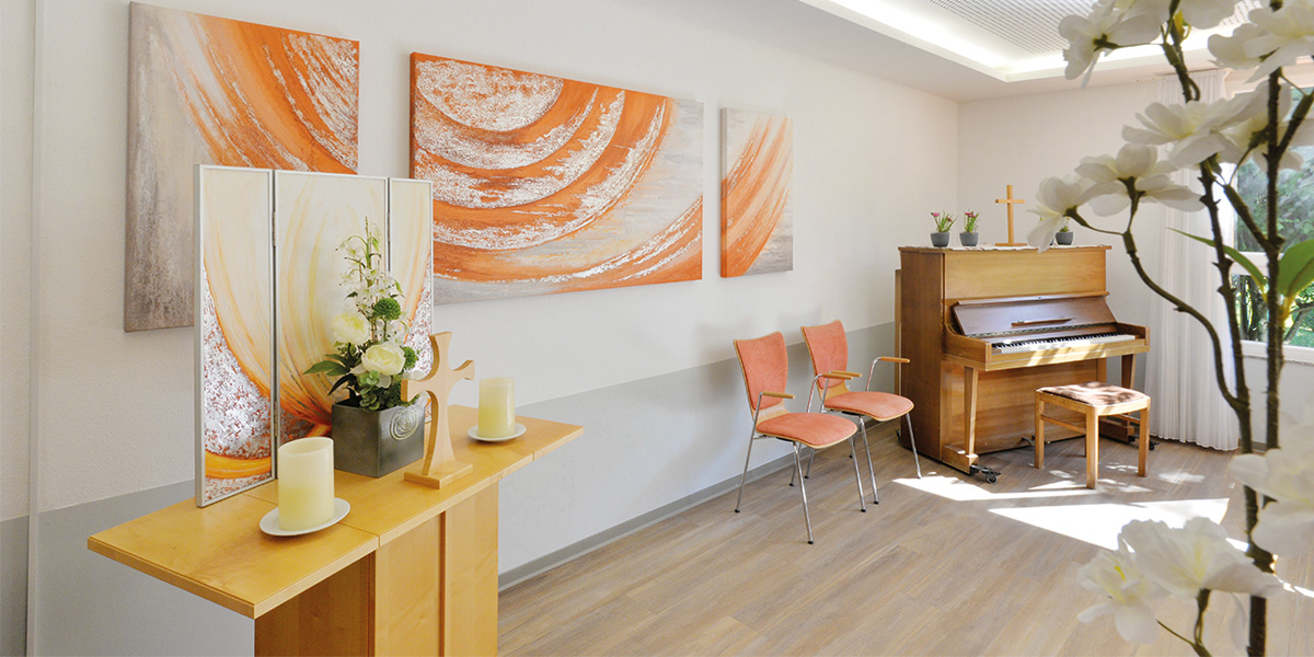 Haus im Schlösslesgarten Andachtsraum