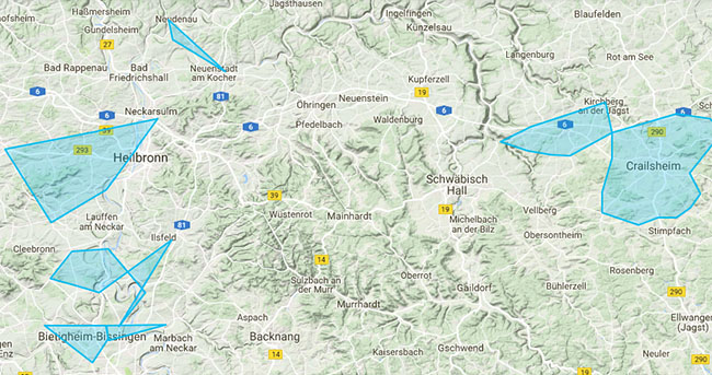 Mobile Dienste finden