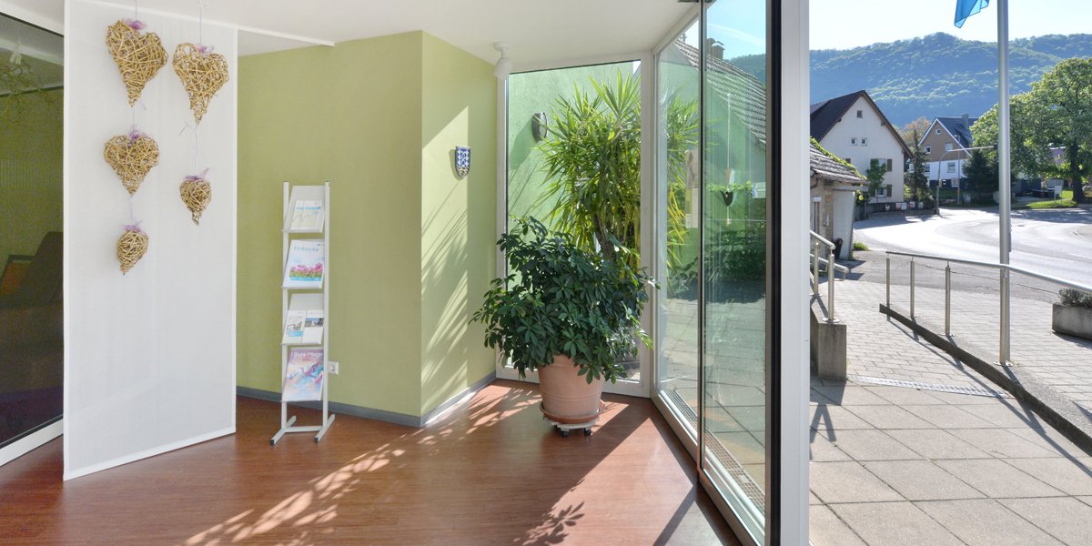 Haus im Lenninger Tal Eingangsbereich